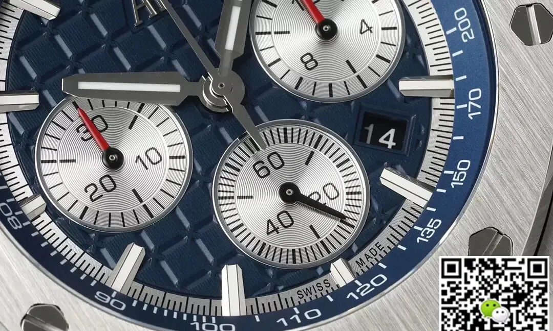 Audemars Piguet Royal Oak Offshore 26420TI.OO.A027CA.01 APF Factory 1:1 Best Edition Replica Watch Blue Strap
